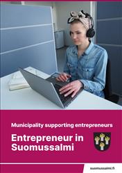 Frontpage of entrepreneur's brochure