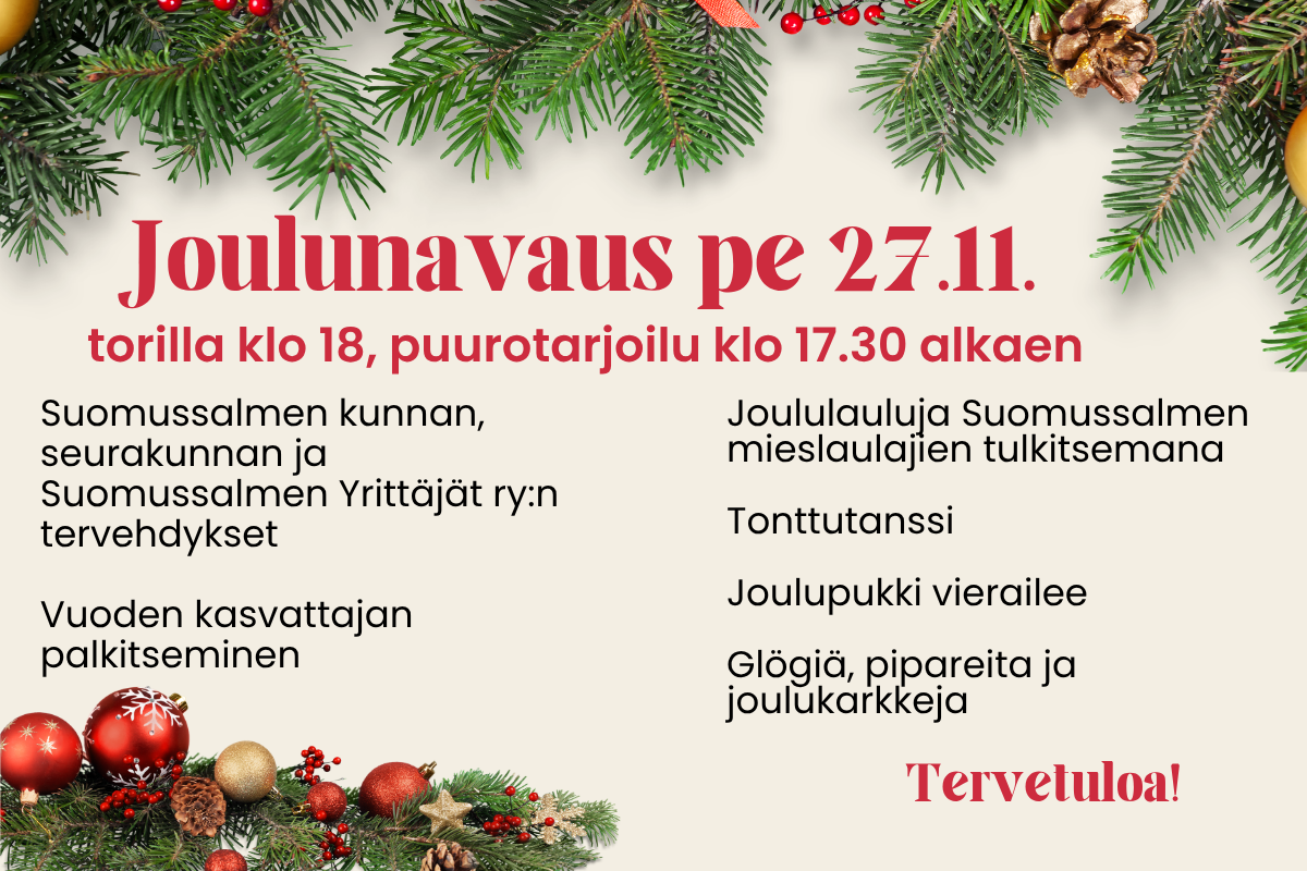 Joulunavaus 2026